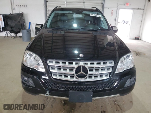 2010 Mercedes-Benz M 350 with VIN 4JGBB2FB6AA619619, listed as a Copart auction lot 46756455 with 129,274 mi miles and Clean Title. Bid and sale history available at DreamBid. Image 5.