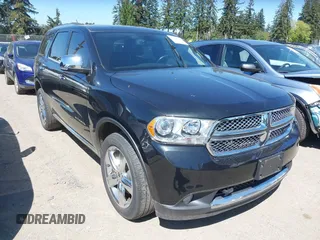 2012 Dodge Durango Citadel with VIN 1C4SDJET7CC286082, listed as a IAAI auction lot 42196420 with 186,459 mi miles. Bid and sale history available at carsss.com. Image 1.