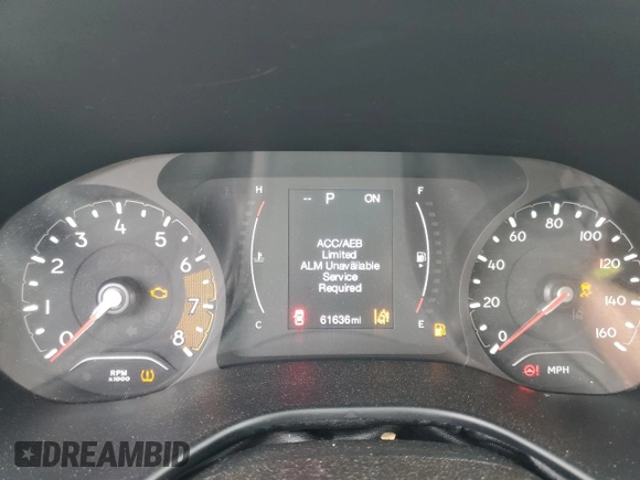 2022 Jeep Compass Latitude с VIN 3C4NJDBB8NT126707, выставлен на аукционе Copart как лот 59792595 с пробегом 61 636 миль миль и Списание • Salvage title. История ставок и продаж доступна на DreamBid. Изображение 9.
