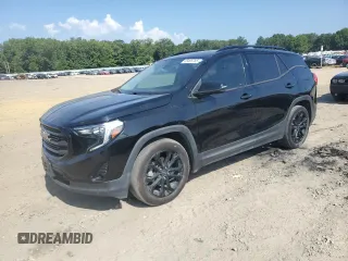 2020 GMC Terrain SLT z VIN 3GKALPEVXLL227345, wystawiony jako Copart lot #66499785 z przebiegiem 116 703 mil mil oraz Czysty tytuł • Clean title. Historia ofert i sprzedaży dostępna na DreamBid. Obrazek 1.