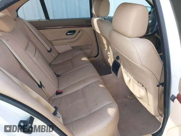 2002 BMW 5 Series 530iA with VIN WBADT63432CH86324, listed as a IAAI auction lot 41539599 with 174,616 mi miles. Bid and sale history available at carsss.com. Image 8.