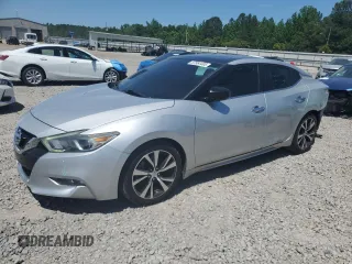 2018 Nissan Maxima SL with VIN 1N4AA6AP5JC372715, listed as a Copart auction lot 57964495 with 127,452 mi miles and Salvage title. Bid and sale history available at DreamBid. Image 1.