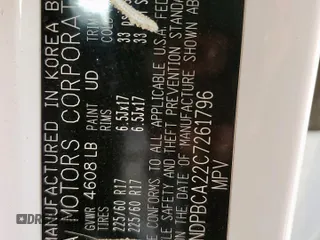 2012 Kia Sportage LX z VIN KNDPBCA22C7261796, wystawiony jako Copart lot #57284425 z przebiegiem 133 383 mil mil oraz Szkoda całkowita • Salvage title. Historia ofert i sprzedaży dostępna na DreamBid. Obrazek 13.