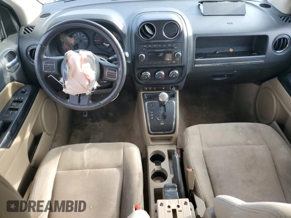 2012 Jeep Compass Latitude with VIN 1C4NJCEA3CD706818, listed as a Copart auction lot 42098135 with 138,859 mi miles and Salvage Title. Bid and sale history available at carsss.com. Image 8.