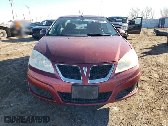 2010 Pontiac G6 w/1SC with VIN 1G2ZA5EB9A4162641, listed as a Copart auction lot 81088274 with 0 mi miles and Salvage Title. Bid and sale history available at carsss.com. Image 5.