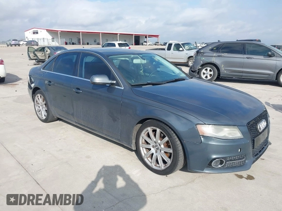 2010 Audi A4 2.0T Premium Plus with VIN WAUEFAFL9AN061618, listed as a IAAI auction lot 41527284 with 136,678 mi miles. Bid and sale history available at carsss.com. Image 1.