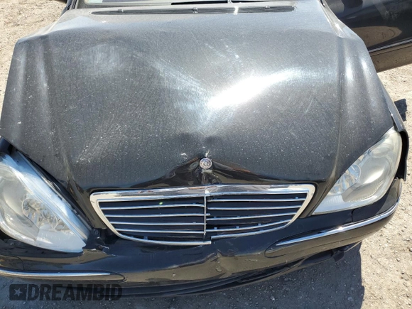 2003 Mercedes-Benz S 4.3L with VIN WDBNG70J23A369247, listed as a Copart auction lot 49880395 with Not Provided miles and Salvage Title. Bid and sale history available at carsss.com. Image 11.