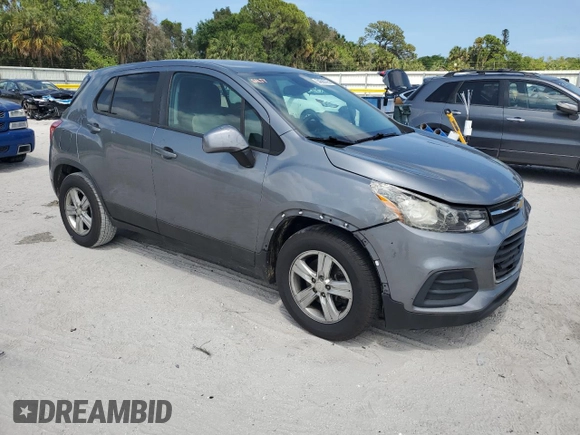 2020 Chevrolet Trax LS with VIN 3GNCJKSB3LL194784, listed as a Copart auction lot 54535795 with 150,695 mi miles and Clean Title. Bid and sale history available at carsss.com. Image 4.