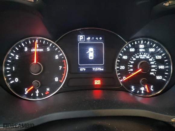 2018 Kia Forte S with VIN 3KPFL4A70JE261108, listed as a Copart auction lot 46338595 with 71,579 mi miles and Salvage Title. Bid and sale history available at carsss.com. Image 9.