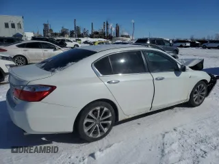 2014 Honda Accord Sedan Sport with VIN 1HGCR2F56EA809989, listed as a Copart auction lot 46442925 with 310,883 mi miles and Salvage Title. Bid and sale history available at carsss.com. Image 3.