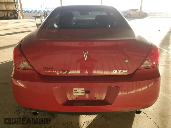 2007 Pontiac G6 GXP with VIN 1G2ZM177174212546, listed as a Copart auction lot 85521454 with 0 mi miles and Salvage Title. Bid and sale history available at carsss.com. Image 6.