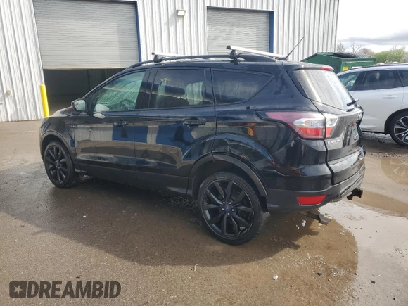 2017 Ford Escape SE with VIN 1FMCU9G96HUD62487, listed as a Copart auction lot 55266135 with 157,554 mi miles and Salvage Title. Bid and sale history available at carsss.com. Image 2.