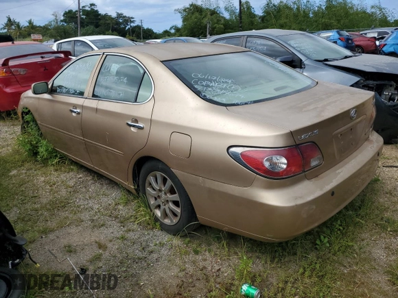 2004 Lexus ES 350 с VIN JTHBA30G245040222, выставлен на аукционе Copart как лот 59335674 с пробегом Не указан миль и На запчасти • Non repairable. История ставок и продаж доступна на DreamBid. Изображение 3.
