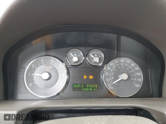 2006 Mercury Milan Premier with VIN 3MEFM08Z16R638346, listed as a Copart auction lot 78444814 with 142,610 mi miles and Salvage Title. Bid and sale history available at carsss.com. Image 9.