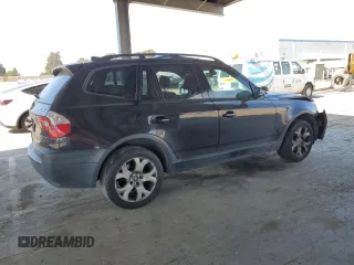 2005 BMW X3 3.0i z VIN WBXPA93435WD11740, wystawiony jako Copart lot #52363245 z przebiegiem 186 596 mil mil oraz Szkoda całkowita • Salvage title. Historia ofert i sprzedaży dostępna na DreamBid. Obrazek 3.