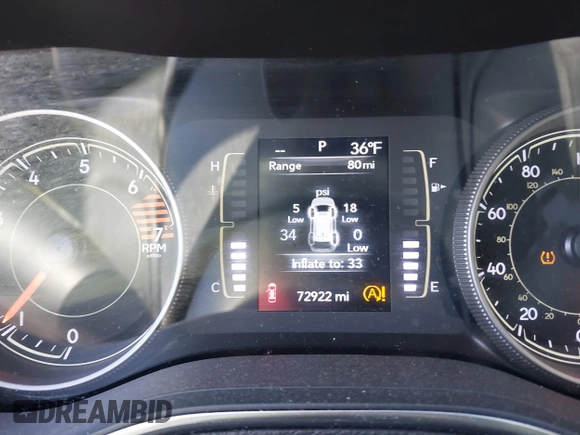 2019 Jeep Cherokee Latitude Plus with VIN 1C4PJMLB8KD292542, listed as a IAAI auction lot 41600044 with 72,922 mi miles and . Bid and sale history available at DreamBid. Image 15.