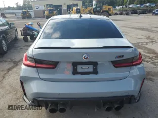 2022 BMW M3 Competition xDrive with VIN WBS43AY09NFM97744, listed as a Copart auction lot 72728864 with 7,724 mi miles and Salvage title. Bid and sale history available at DreamBid. Image 6.