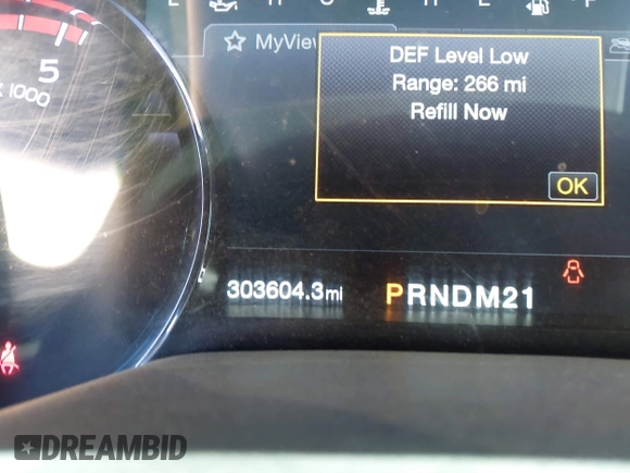 2019 Ford F-250 XL z VIN 1FT7W2BT0KED54168, wystawiony jako IAAI lot #42072597 z przebiegiem 303 604 mil mil oraz . Historia ofert i sprzedaży dostępna na DreamBid. Obrazek 15.