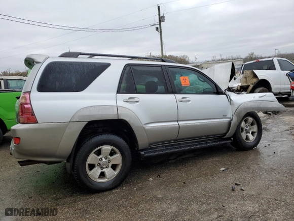 2004 Toyota 4Runner SR5 with VIN JTEZU14R840024476, listed as a Copart auction lot 85734094 with 0 mi miles and Salvage Title. Bid and sale history available at carsss.com. Image 3.