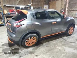 2015 Nissan Juke S with VIN JN8AF5MV8FT551634, listed as a Copart auction lot 48998085 with 64,437 mi miles and Salvage Title. Bid and sale history available at DreamBid. Image 3.