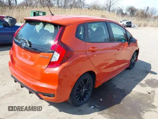 2018 Honda Fit Sport with VIN 3HGGK5H68JM717180, listed as a IAAI auction lot 41751424 with 35,011 mi miles. Bid and sale history available at carsss.com. Image 4.