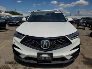 2021 Acura RDX w/A-Spec Package z VIN 5J8TC2H60ML031795, wystawiony jako Copart lot #59336385 z przebiegiem 81 351 mil mil oraz Szkoda całkowita • Salvage title. Historia ofert i sprzedaży dostępna na DreamBid. Obrazek 5.