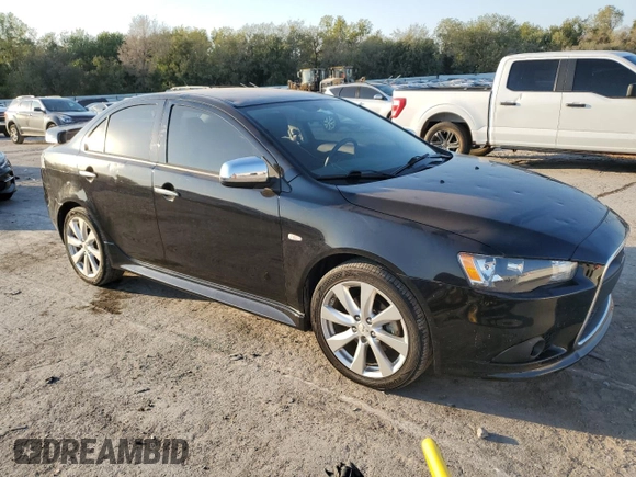 2013 Mitsubishi Lancer GT with VIN JA32U8FW8DU010232, listed as a Copart auction lot 75340074 with 110,531 mi miles and Salvage Title. Bid and sale history available at carsss.com. Image 4.