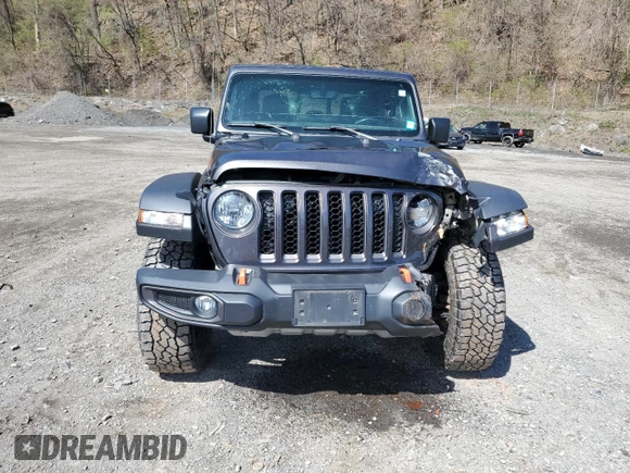 2022 Jeep Gladiator Mojave with VIN 1C6JJTEG4NL163076, listed as a Copart auction lot 53728895 with 60,192 mi miles and Salvage title. Bid and sale history available at DreamBid. Image 5.