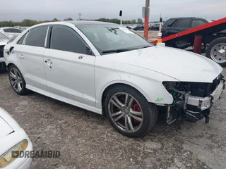 2016 Audi S3 Premium Plus with VIN WAUB1GFF2G1049986, listed as a IAAI auction lot 41402059 with 62,915 mi miles. Bid and sale history available at carsss.com. Image 1.