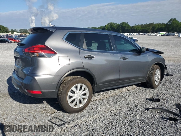 2017 Nissan Rogue S with VIN KNMAT2MV2HP508065, listed as a Copart auction lot 55185215 with 88,076 mi miles and Salvage title. Bid and sale history available at DreamBid. Image 3.
