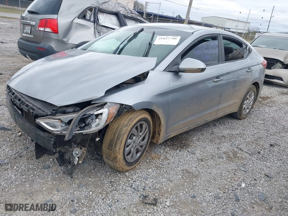 2017 Hyundai Elantra SE with VIN 5NPD74LF5HH195905, listed as a IAAI auction lot 41827708 with 84,897 mi miles. Bid and sale history available at carsss.com. Image 17.