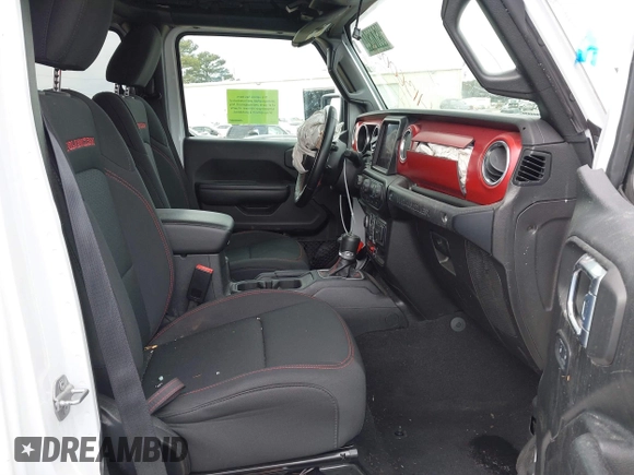 2022 Jeep Wrangler Unlimited Rubicon z VIN 1C4HJXFN4NW123610, wystawiony jako IAAI lot #41396002 z przebiegiem 45 083 mil mil oraz . Historia ofert i sprzedaży dostępna na DreamBid. Obrazek 5.