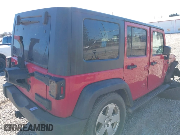 2008 Jeep Wrangler Unlimited X with VIN 1J4GB39188L649099, listed as a IAAI auction lot 41439440 with 211,291 mi miles and . Bid and sale history available at DreamBid. Image 4.