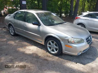 2003 Nissan Maxima SE with VIN JN1DA31D63T518394, listed as a IAAI auction lot 42552843 with 112,142 mi miles and . Bid and sale history available at DreamBid. Image 1.