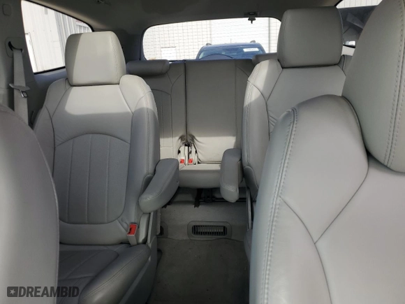 2012 Buick Enclave Premium with VIN 5GAKRDED5CJ250092, listed as a Copart auction lot 46357935 with 136,125 mi miles and Salvage Title. Bid and sale history available at carsss.com. Image 10.
