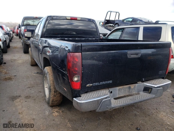 2008 Chevrolet Colorado Work Truck with VIN 1GCCS199588121084, listed as a Copart auction lot 76487184 with 296,300 mi miles and Clean Title. Bid and sale history available at carsss.com. Image 2.