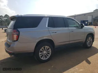 2023 Chevrolet Tahoe Premier with VIN 1GNSCSKDXPR120185, listed as a Copart auction lot 49421255 with 39,612 mi miles and Clean Title. Bid and sale history available at carsss.com. Image 3.