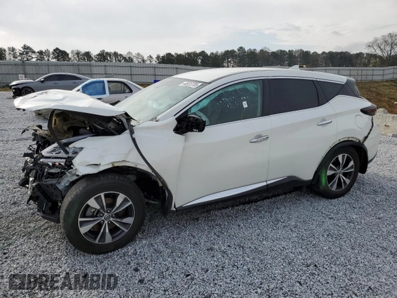 2020 Nissan Murano S with VIN 5N1AZ2AS5LN139940, listed as a Copart auction lot 48935785 with 55,990 mi miles and Salvage Title. Bid and sale history available at DreamBid. Image 1.