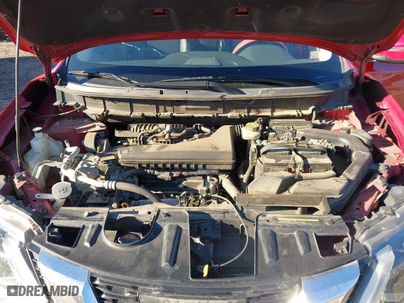 2017 Nissan Rogue S with VIN JN8AT2MT5HW402122, listed as a IAAI auction lot 41348054 with 129,876 mi miles. Bid and sale history available at carsss.com. Image 10.