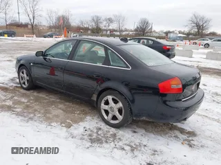 2004 Audi A6 3.0L with VIN WAULT64B64N079747, listed as a IAAI auction lot 41346752 with 135,169 mi miles. Bid and sale history available at carsss.com. Image 3.