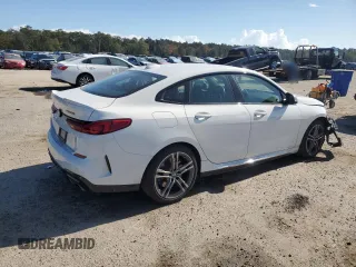 2020 BMW 2 Series M235i xDrive with VIN WBA13AL07L7F58999, listed as a Copart auction lot 77858084 with 19,833 mi miles and Salvage Title. Bid and sale history available at carsss.com. Image 3.