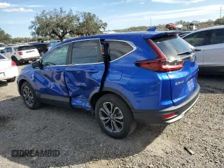 2021 Honda CR-V EX with VIN 7FARW2H59ME002309, listed as a Copart auction lot 42839245 with 54,357 mi miles and Non Repairable. Bid and sale history available at carsss.com. Image 2.