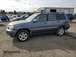 2006 Toyota Highlander Hybrid with VIN JTEEW21A460015807, listed as a Copart auction lot 53401045 with 0 mi miles and Clean Title. Bid and sale history available at carsss.com. Image 1.