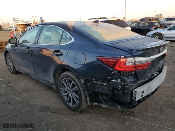 2016 Lexus ES 300h Hybrid with VIN JTHBW1GG8G2123199, listed as a Copart auction lot 47843495 with 105,034 mi miles and Clean Title. Bid and sale history available at carsss.com. Image 2.