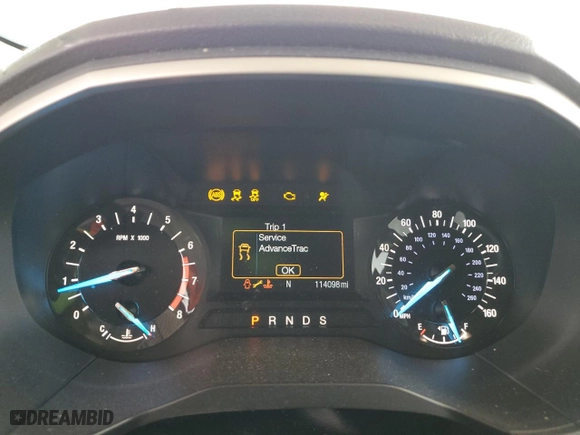 2017 Ford Edge SEL with VIN 2FMPK4J90HBC12366, listed as a Copart auction lot 53051445 with 114,098 mi miles and Salvage Title. Bid and sale history available at carsss.com. Image 9.