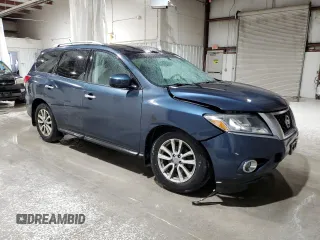 2016 Nissan Pathfinder Platinum with VIN 5N1AR2MM7GC601266, listed as a Copart auction lot 54527615 with 178,046 mi miles and Salvage Title. Bid and sale history available at carsss.com. Image 4.