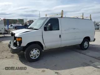 2013 Ford Econoline Cargo Commercial z VIN 1FTNE2EL4DDA90581, wystawiony jako Copart lot #48770775 z przebiegiem 272 613 mil mil oraz Szkody całkowita. Historia ofert i sprzedaży dostępna na DreamBid. Obrazek 1.