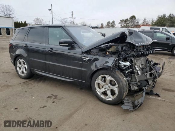 2020 Land Rover Range Rover Sport HSE with VIN SALWR2SU6LA717974, listed as a Copart auction lot 87954915 with 55,044 mi miles and Salvage Title. Bid and sale history available at carsss.com. Image 4.