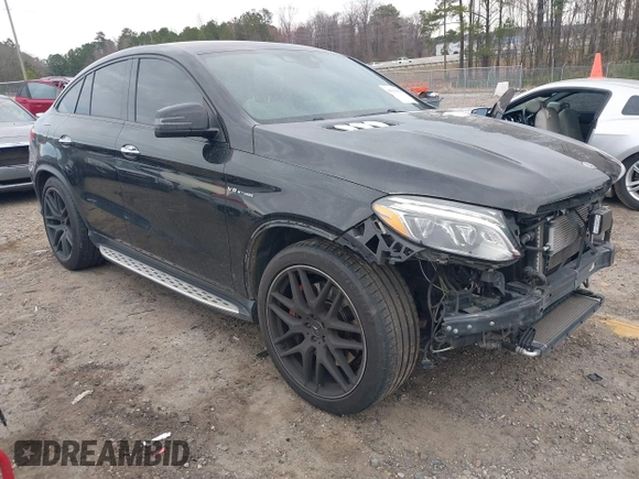 2018 Mercedes-Benz GLE 63 S AMG with VIN 4JGED7FB8JA102438, listed as a IAAI auction lot 41759970 with 103,226 mi miles and . Bid and sale history available at DreamBid. Image 1.