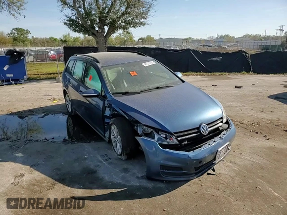 2017 Volkswagen Golf SportWagen S with VIN 3VW017AU2HM531567, listed as a Copart auction lot 47371705 with 107,178 mi miles and Salvage Title. Bid and sale history available at carsss.com. Image 11.